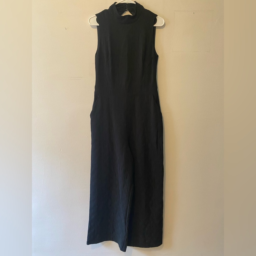 Anthropologie Black Jumpsuit